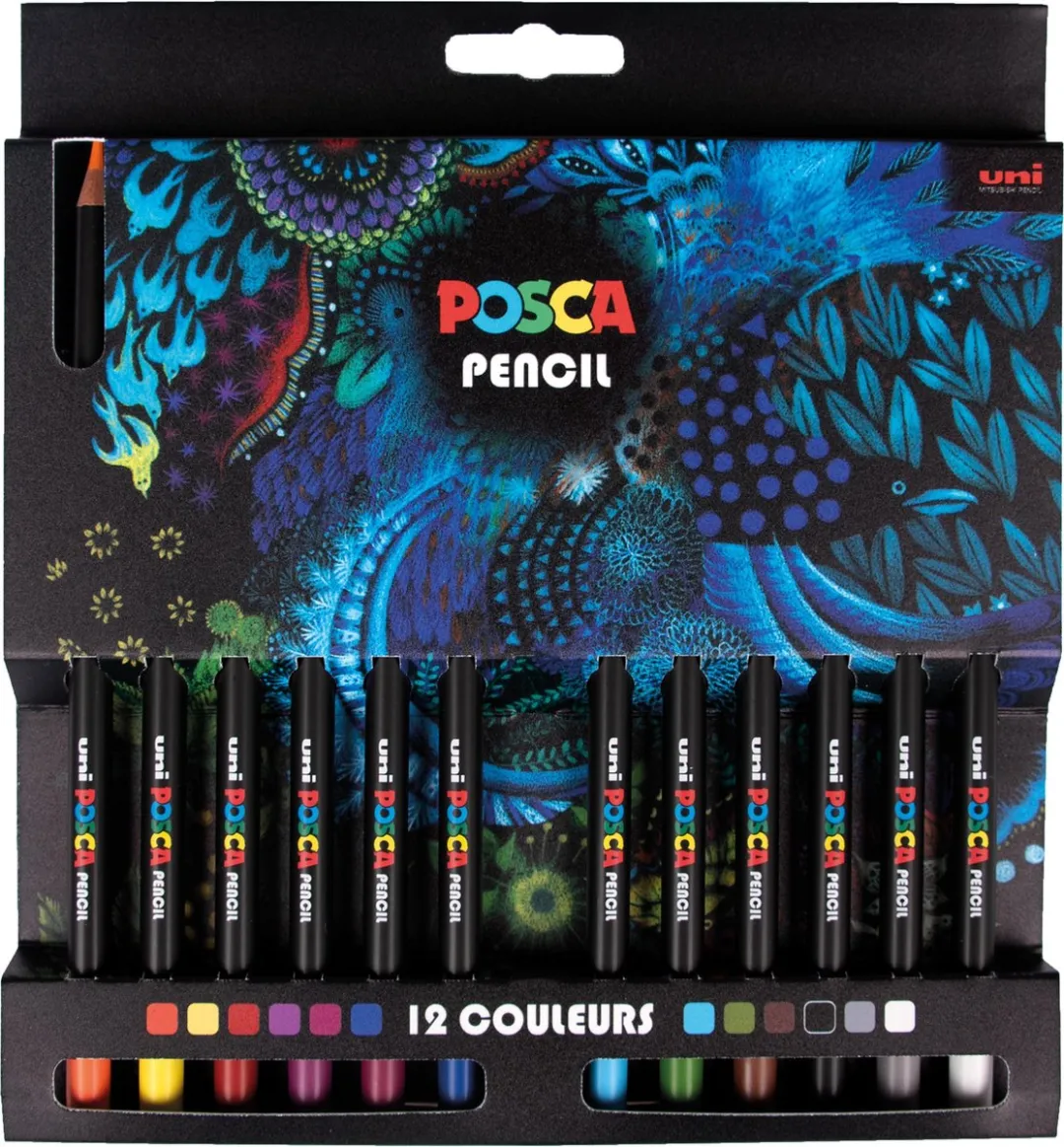 Posca Uni Pencil Set PC-1MR