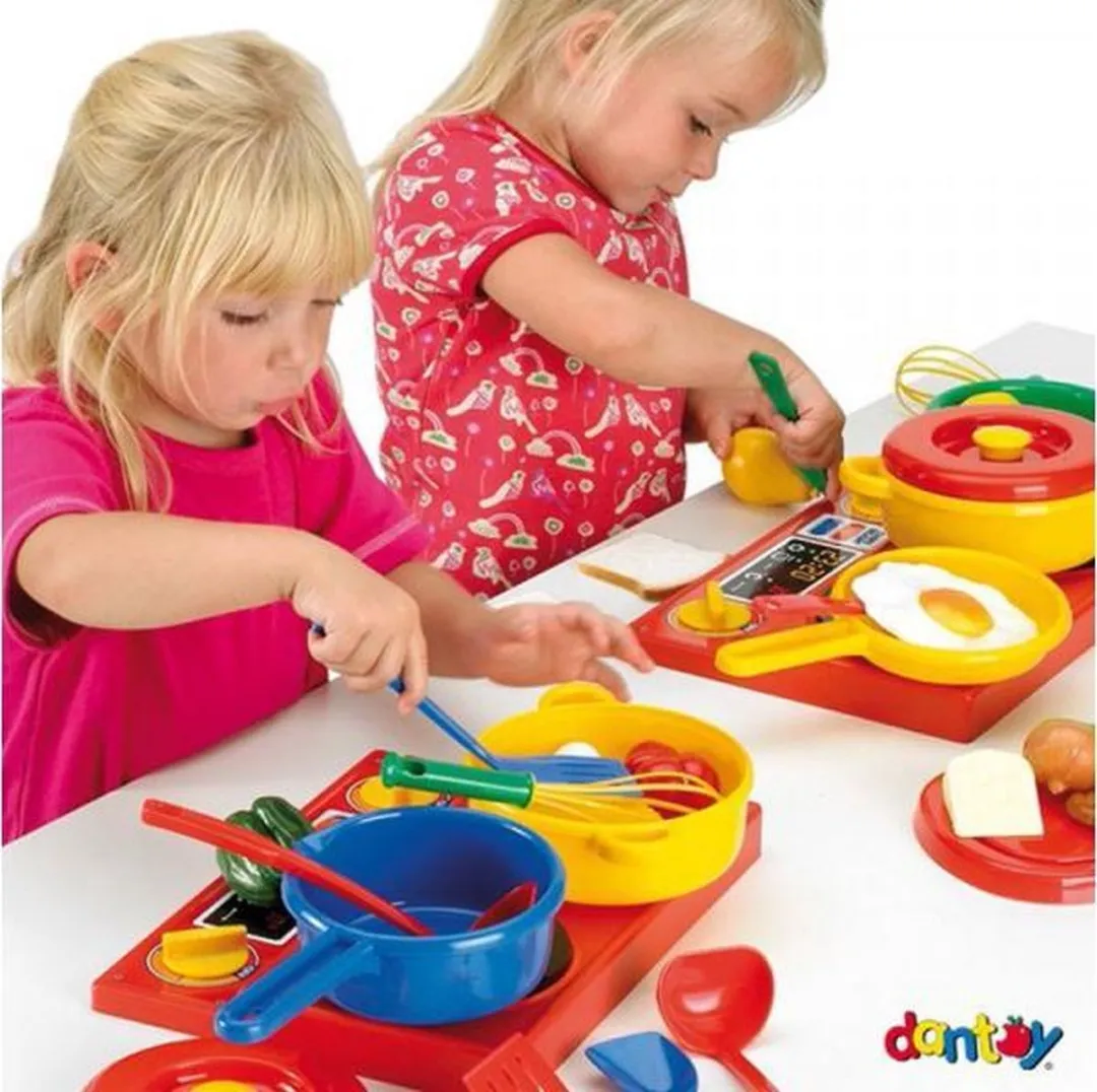 Dantoy Servies- en Kookset 22-delig Multicolor