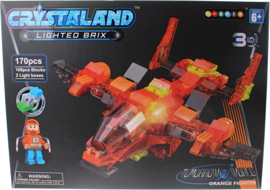 Johntoy Bouwpakket Crystaland 170-delig