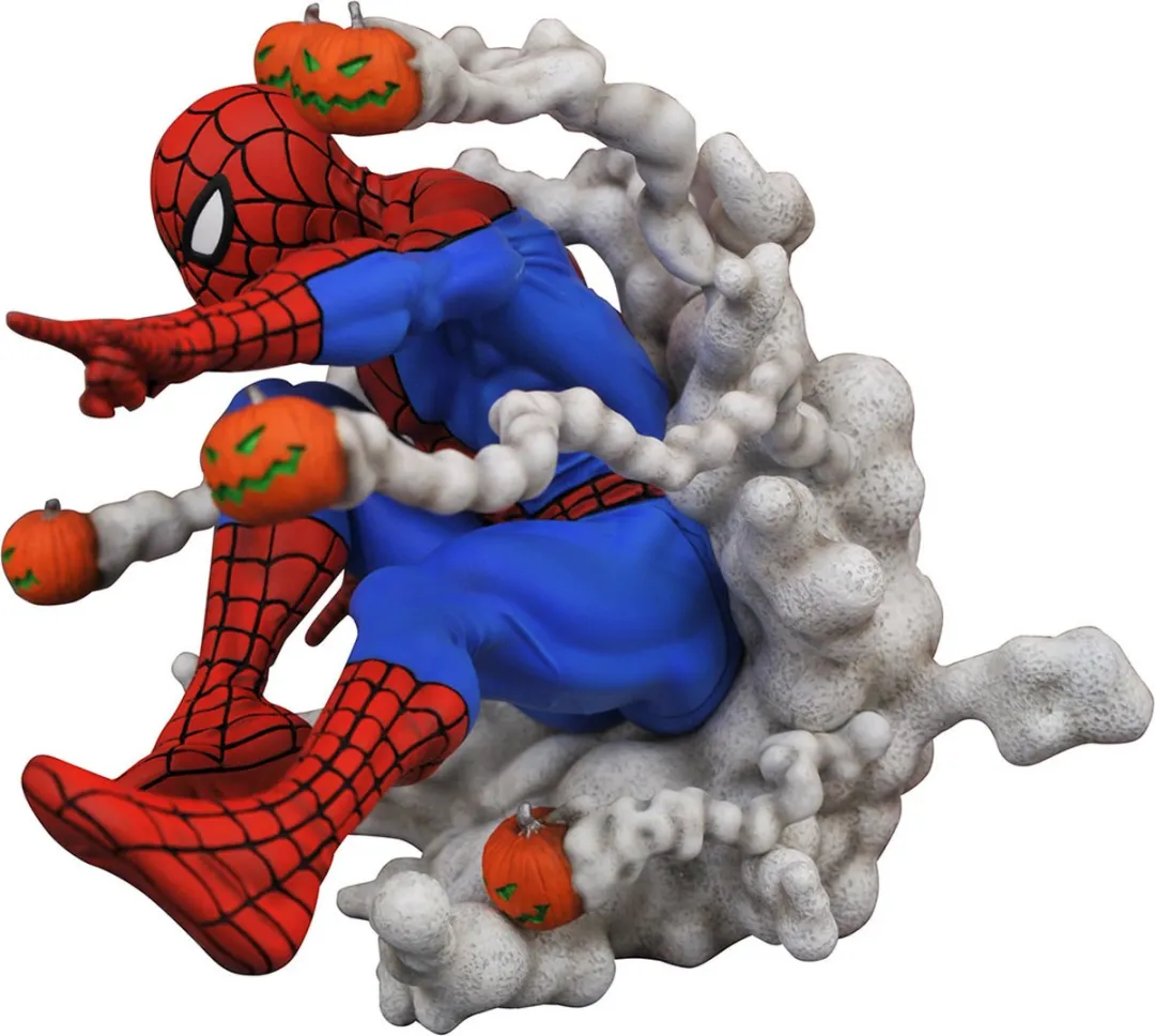 Marvel Spider-Man Pumpkin Bombs Diorama FANS72681 - Bonte kleuren