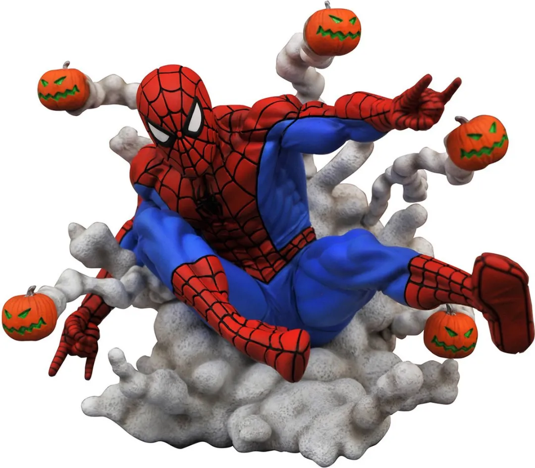 Marvel Spider-Man Pumpkin Bombs Diorama FANS72681