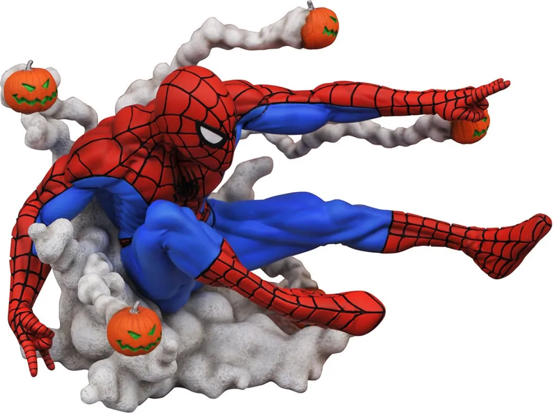 Marvel Spider-Man Pumpkin Bombs Diorama FANS72681 - Bonte kleuren