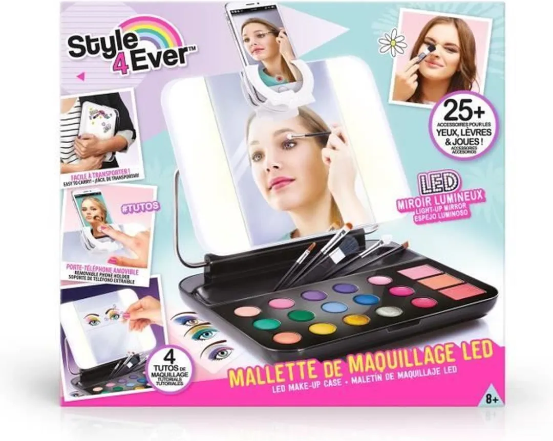 Canal Toys Make-up Etui Style 4 Ever OFG247 - 5 Accessoires - Meerkleurig
