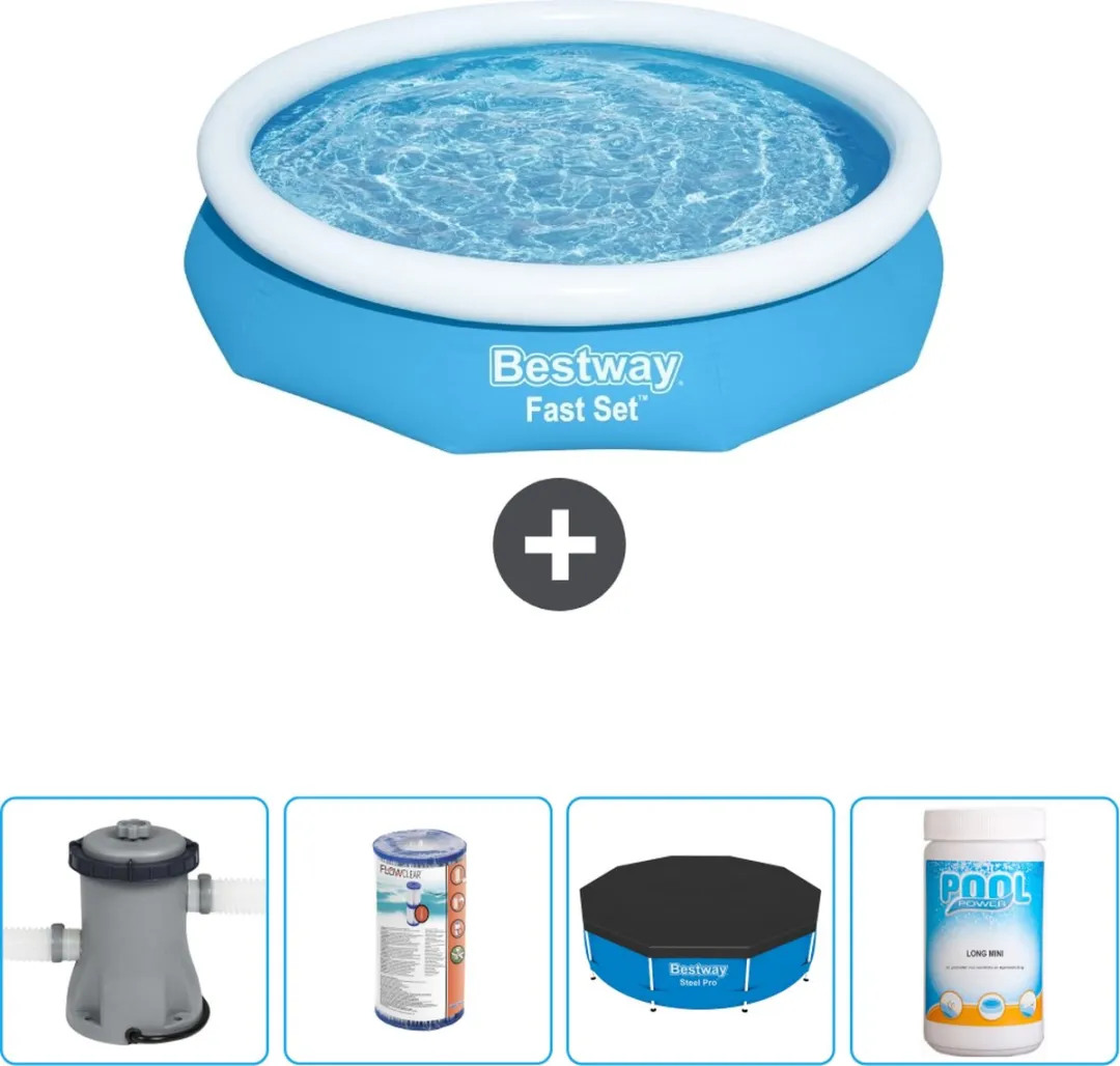 Bestway Fast Set Rond Zwembad 305x66cm
