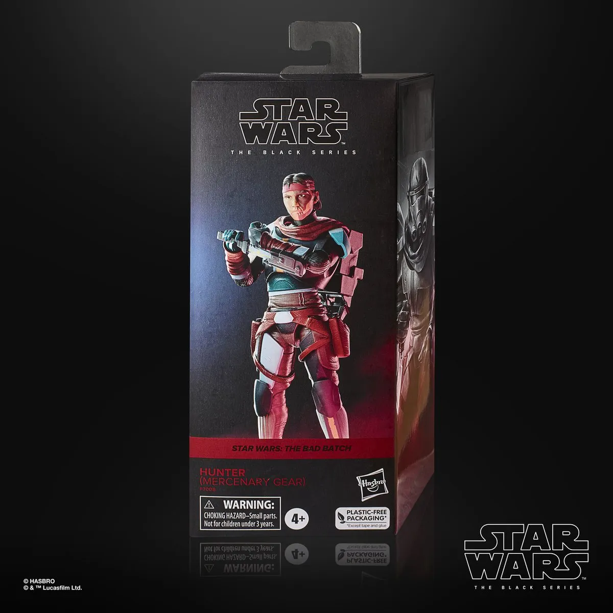 Hasbro Star Wars The Bad Batch Hunter Actiefiguur - 15cm - Multi - afbeelding 6 van 6