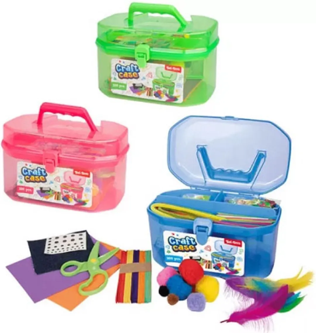 Toi-Toys Knutselset Bewaarkoffer - Multi kleuren