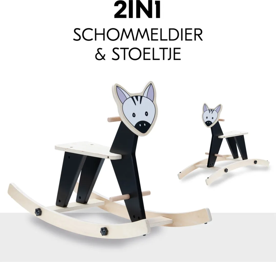 Hauck Rock N Swing Hobbelpaard Zebra