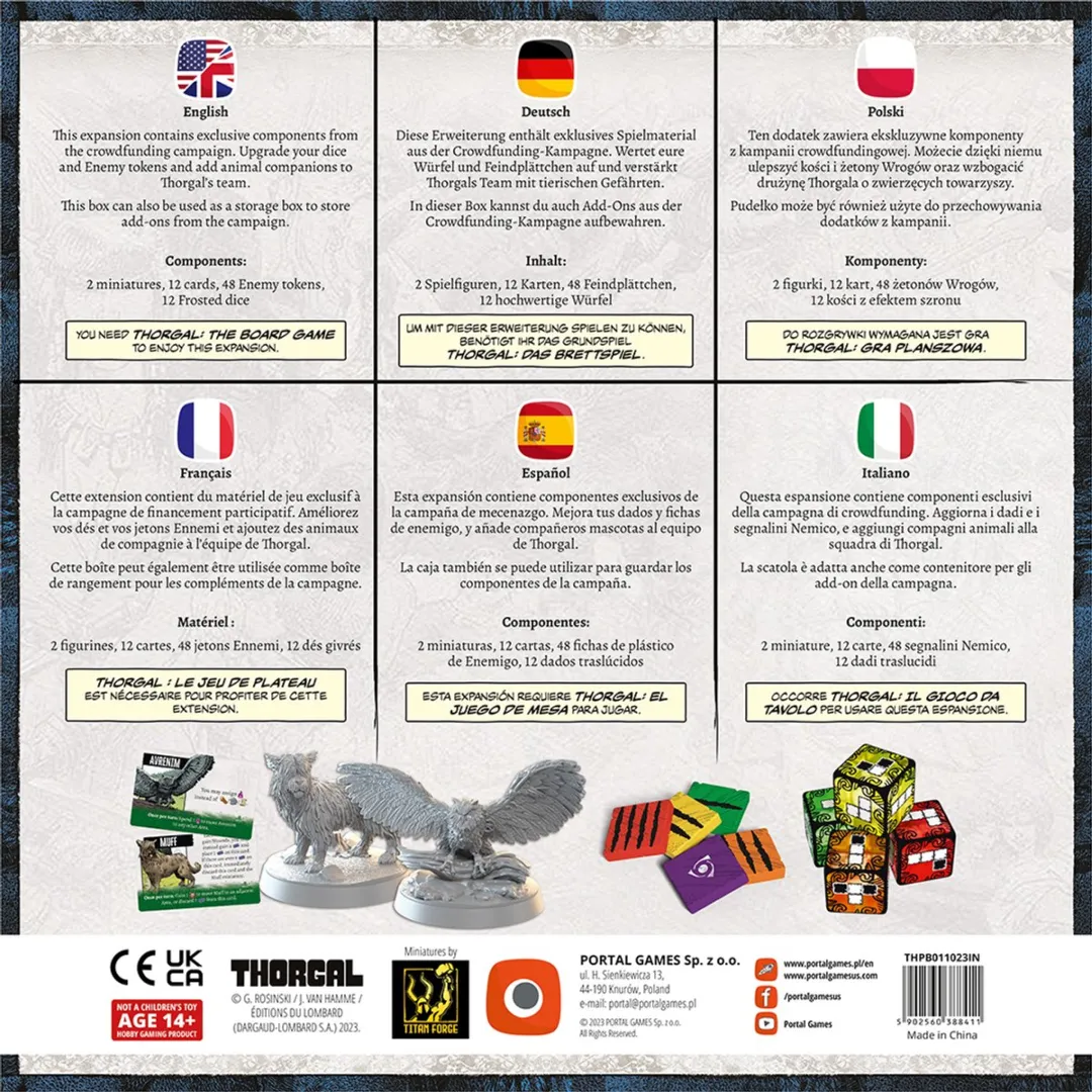 Portal Games Thorgal Promo Box - Uitbreiding Engels