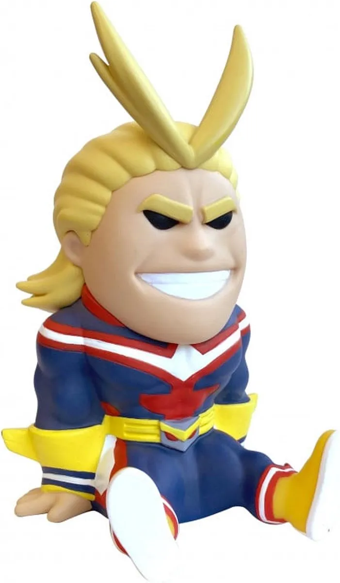 Plastoy My Hero Academia All Might Spaarpot - Blauw/Geel/Rood