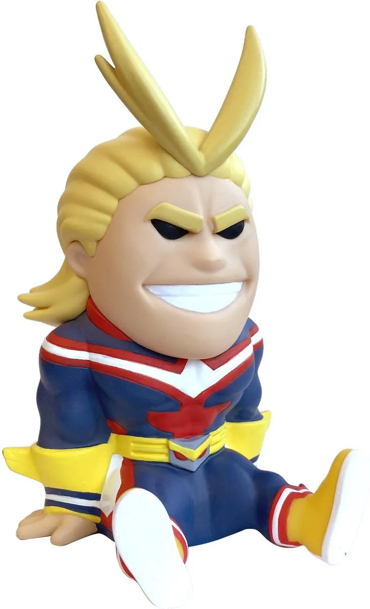 Plastoy My Hero Academia All Might Spaarpot - Blauw/Geel/Rood
