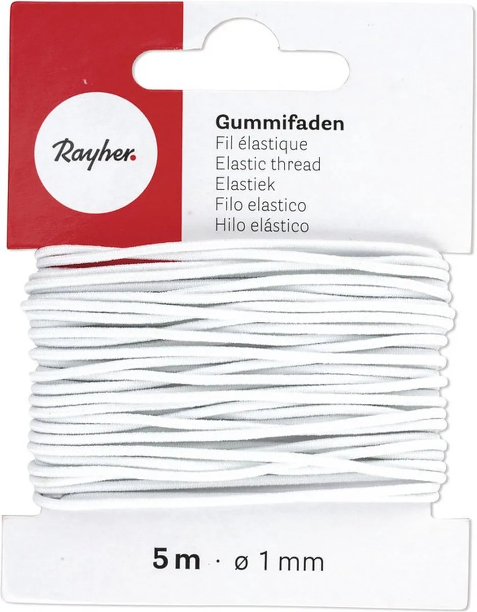 Rayher Hobby Band Elastiek 2x5m 1mm