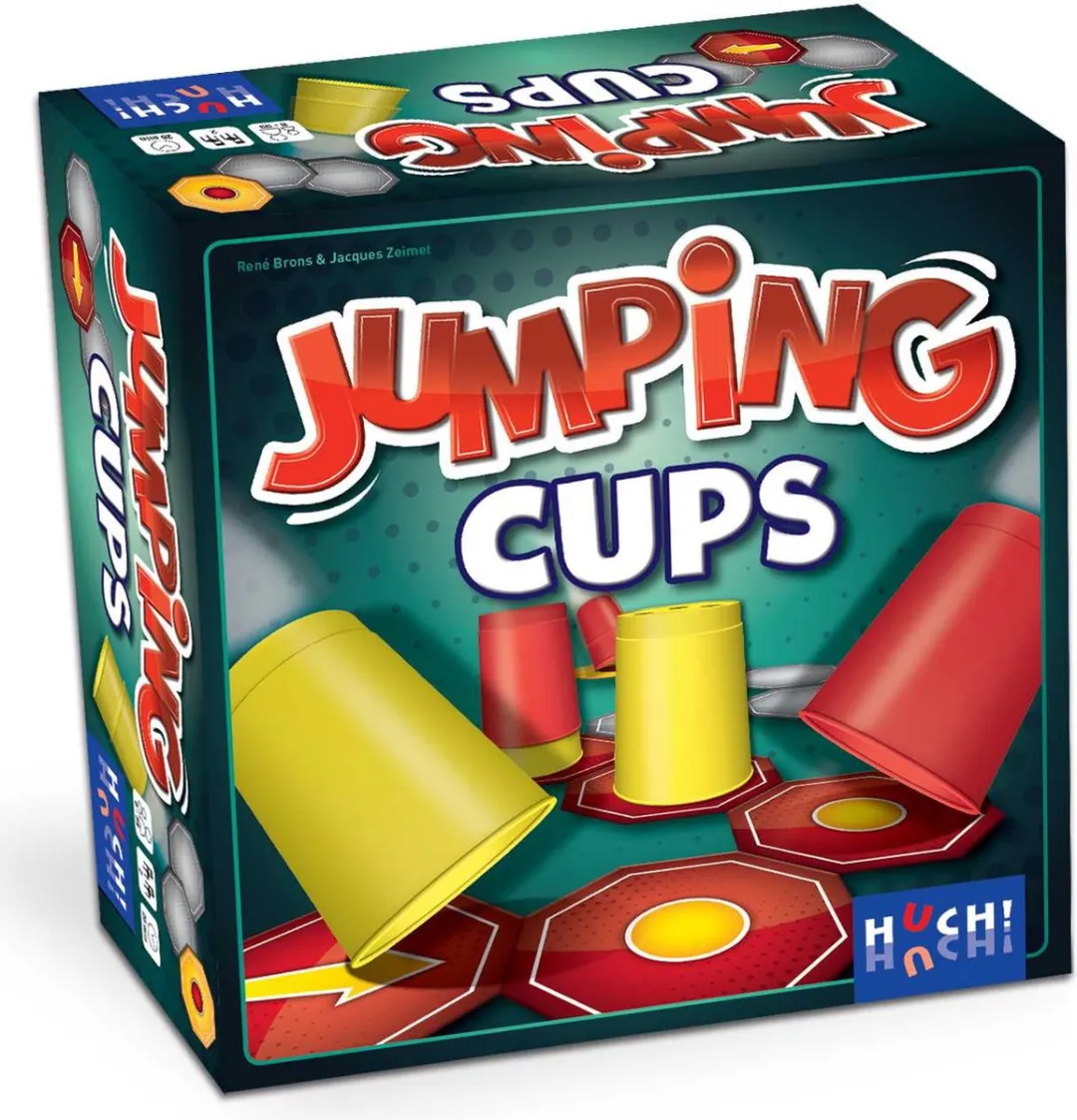 Geronimo Games Jumping Cups Bordspel - 2-4 Spelers