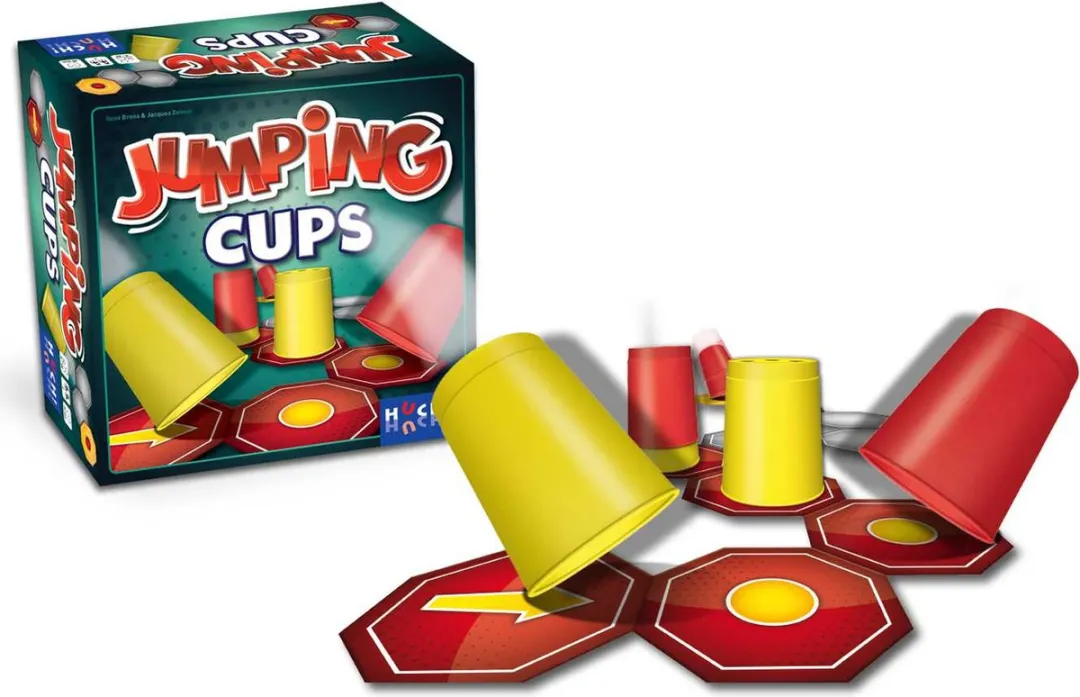 Geronimo Games Jumping Cups Bordspel - 2-4 Spelers