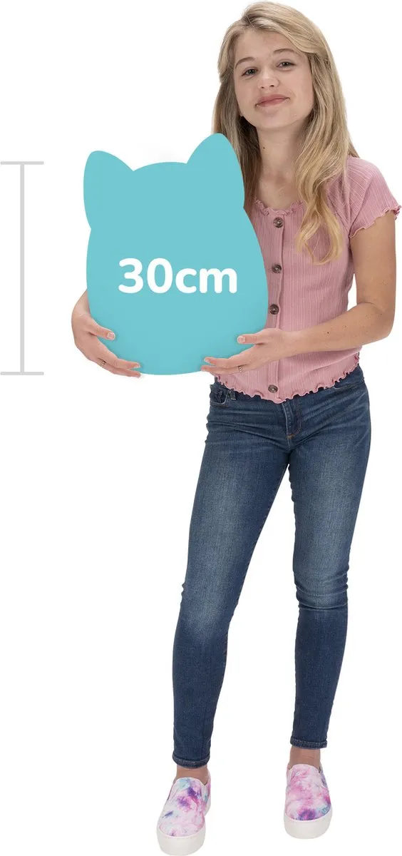 Squishmallows - Townes - Green Juice W/Closed Eyes 30cm pluche