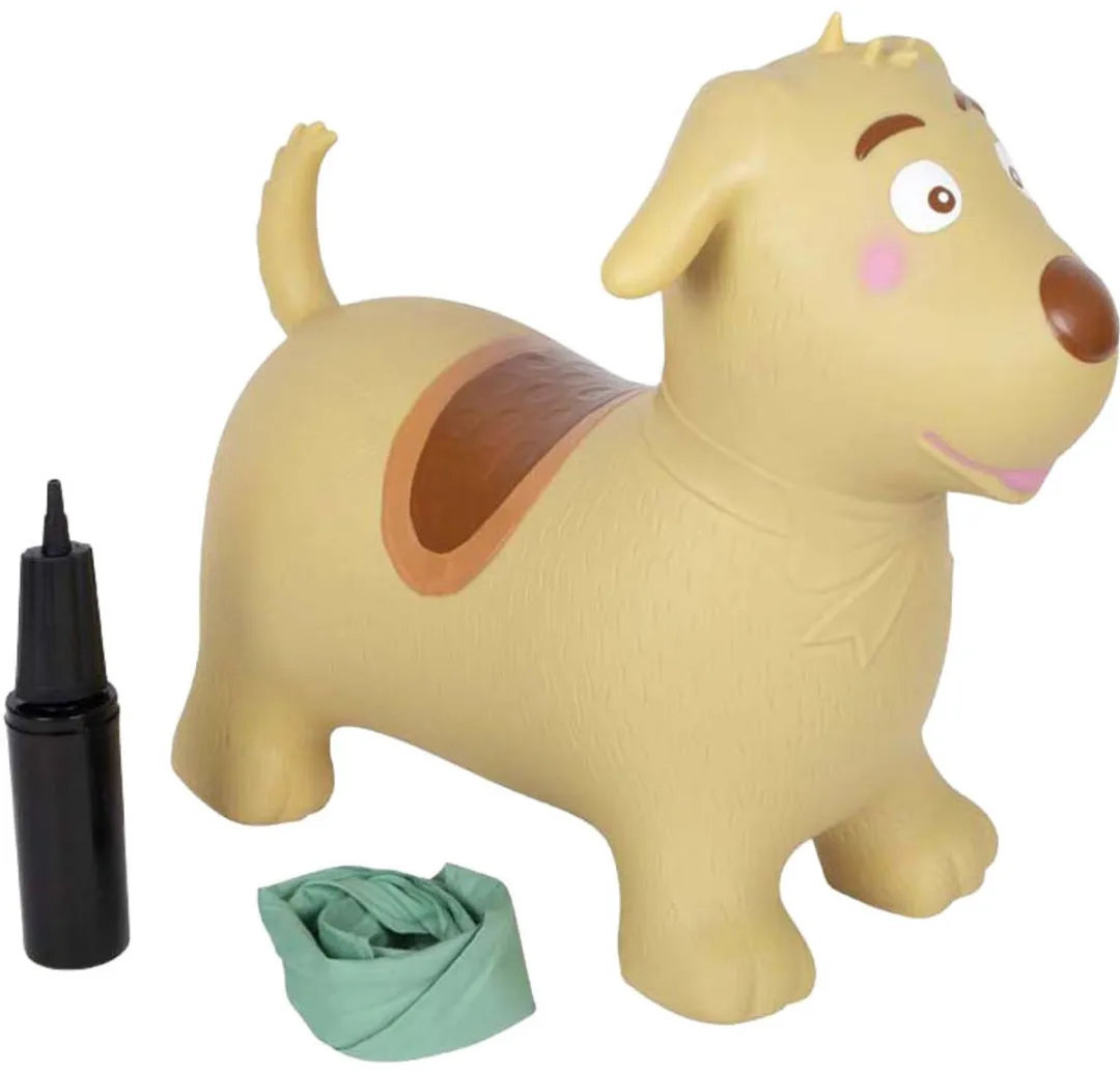 Small Foot Opblaasbare Hond 26cm - Multi kleuren