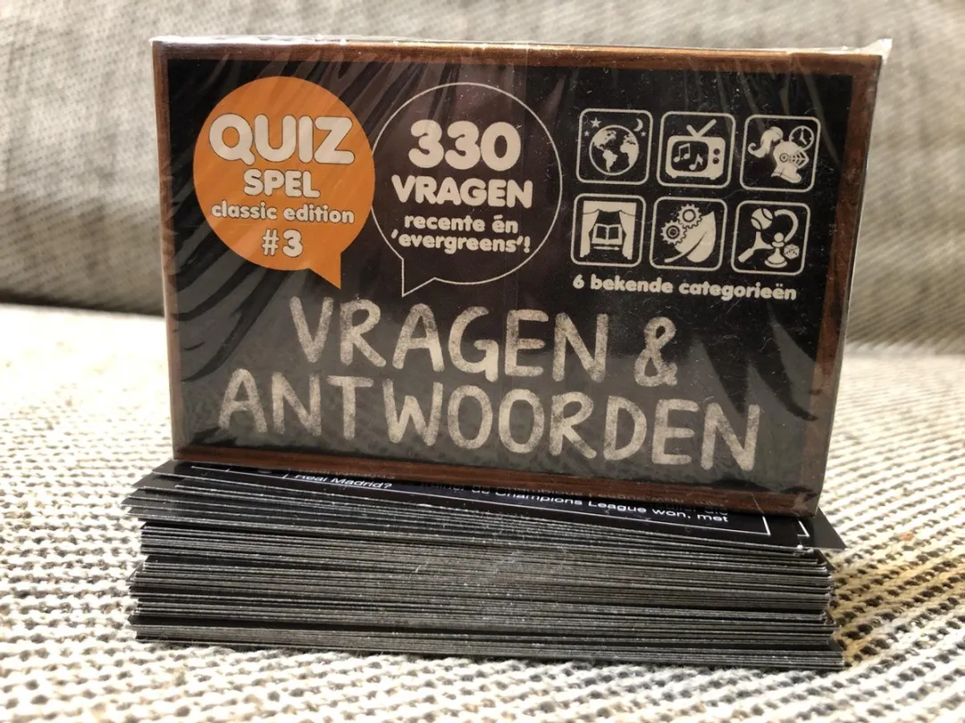 Vragen & Antwoorden #3 Trivia Quiz - 330 Vragen