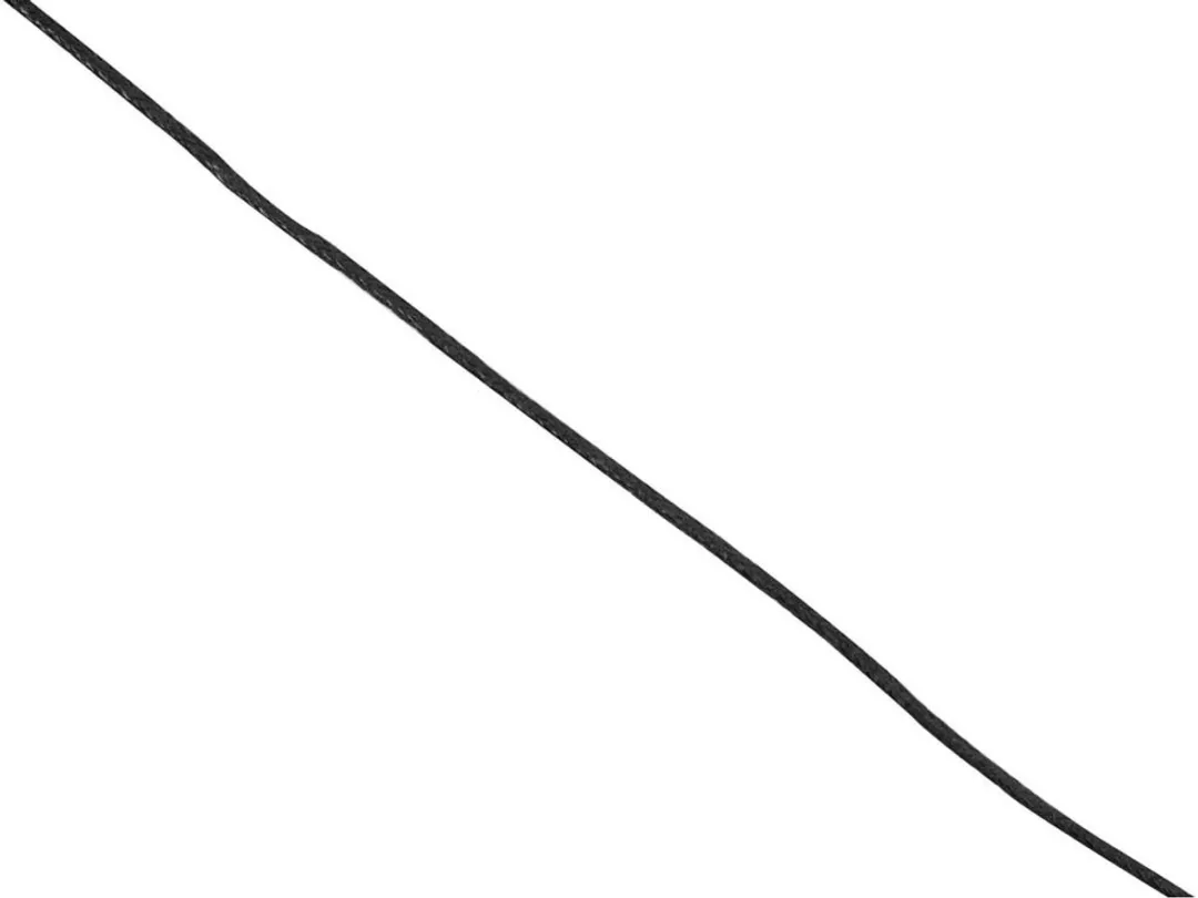 Creativ Company Katoenkoord 1mm - Zwart 100m