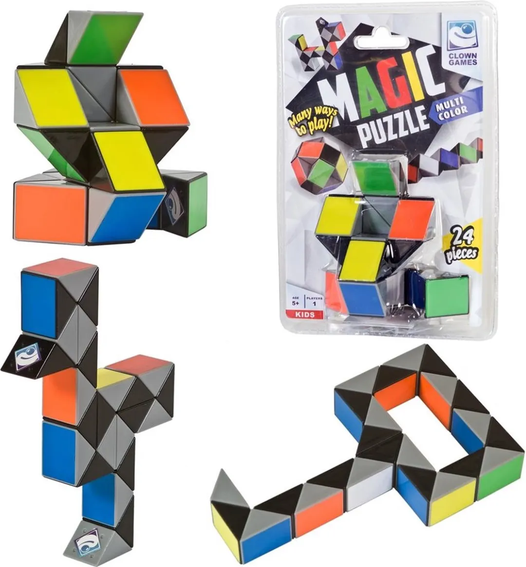 Clown Games Magic Puzzle 24-delig Multicolor