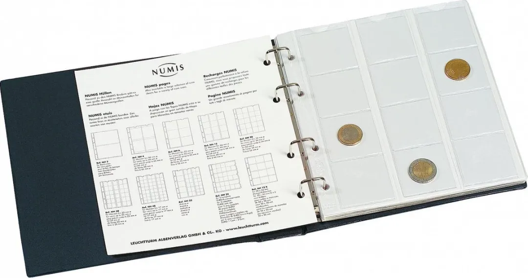 Leuchtturm Numis Muntalbum
