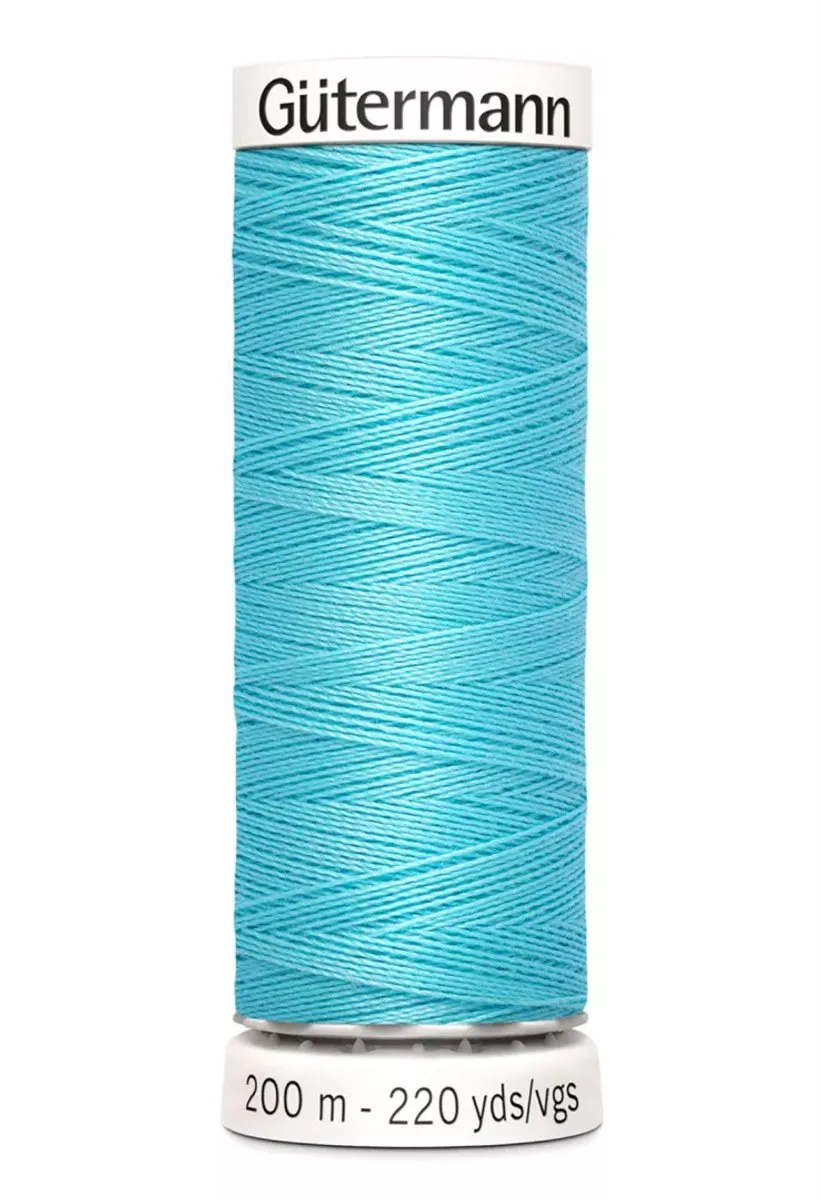 Gutermann Polyester Naaigaren 200m - Blauw - afbeelding 6 van 6