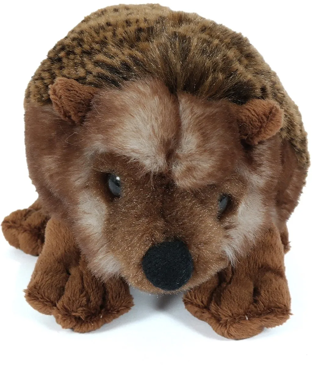 PIA Soft Toys Knuffel Egeltje - Bruin - 17 cm