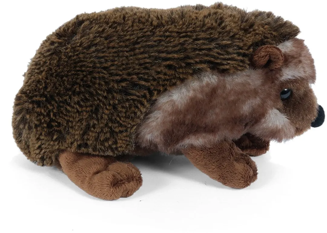 PIA Soft Toys Knuffel Egeltje - Bruin - 17 cm