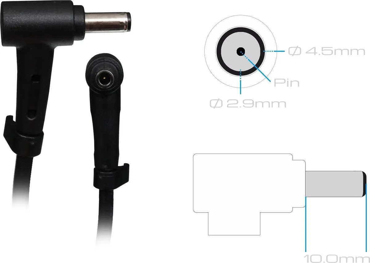ASUS 0A001-00083300 Oplader 150W - Zwart