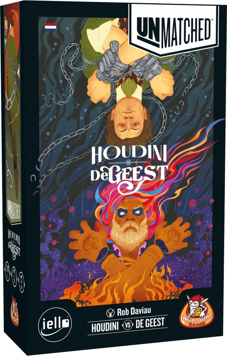 White Goblin Games Unmatched Houdini vs De Geest uit de Lamp