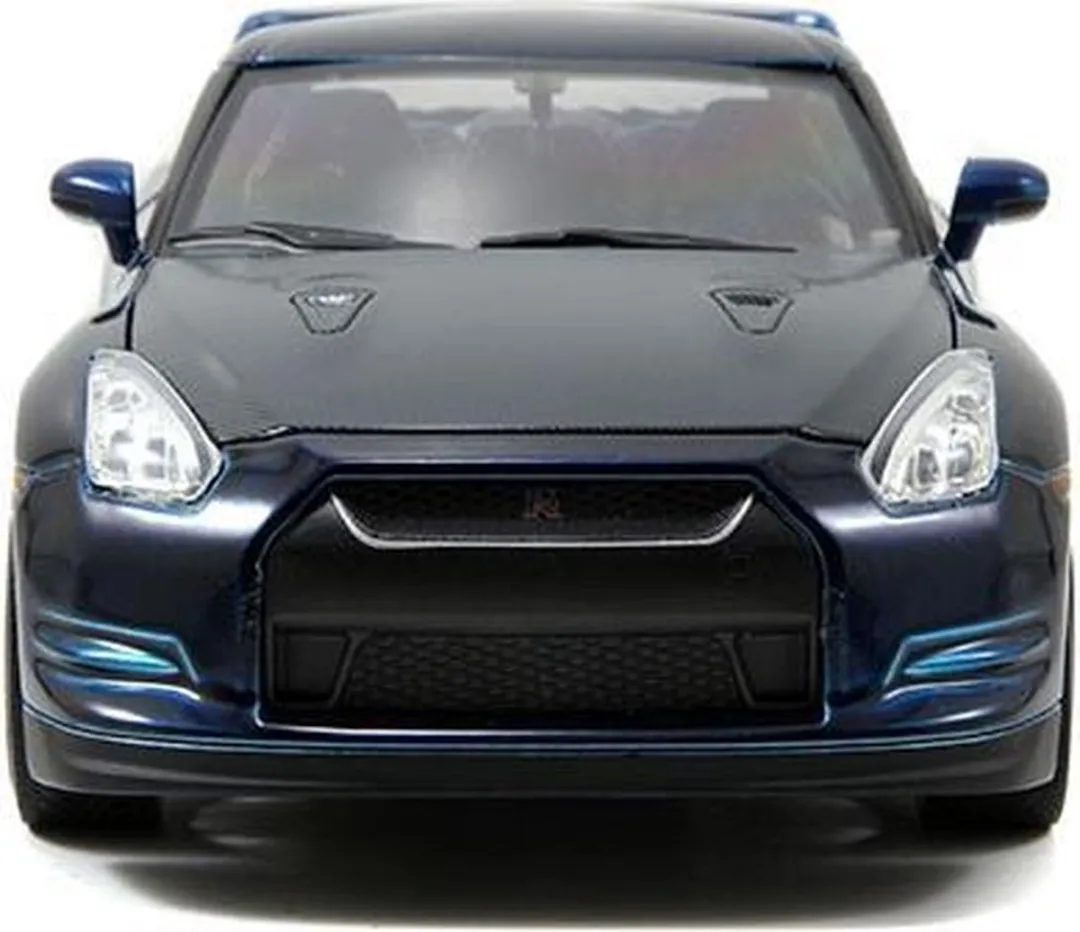 Jada Toys Fast & Furious 1:24 Modelauto Nissan GT-R R35 - Blauw