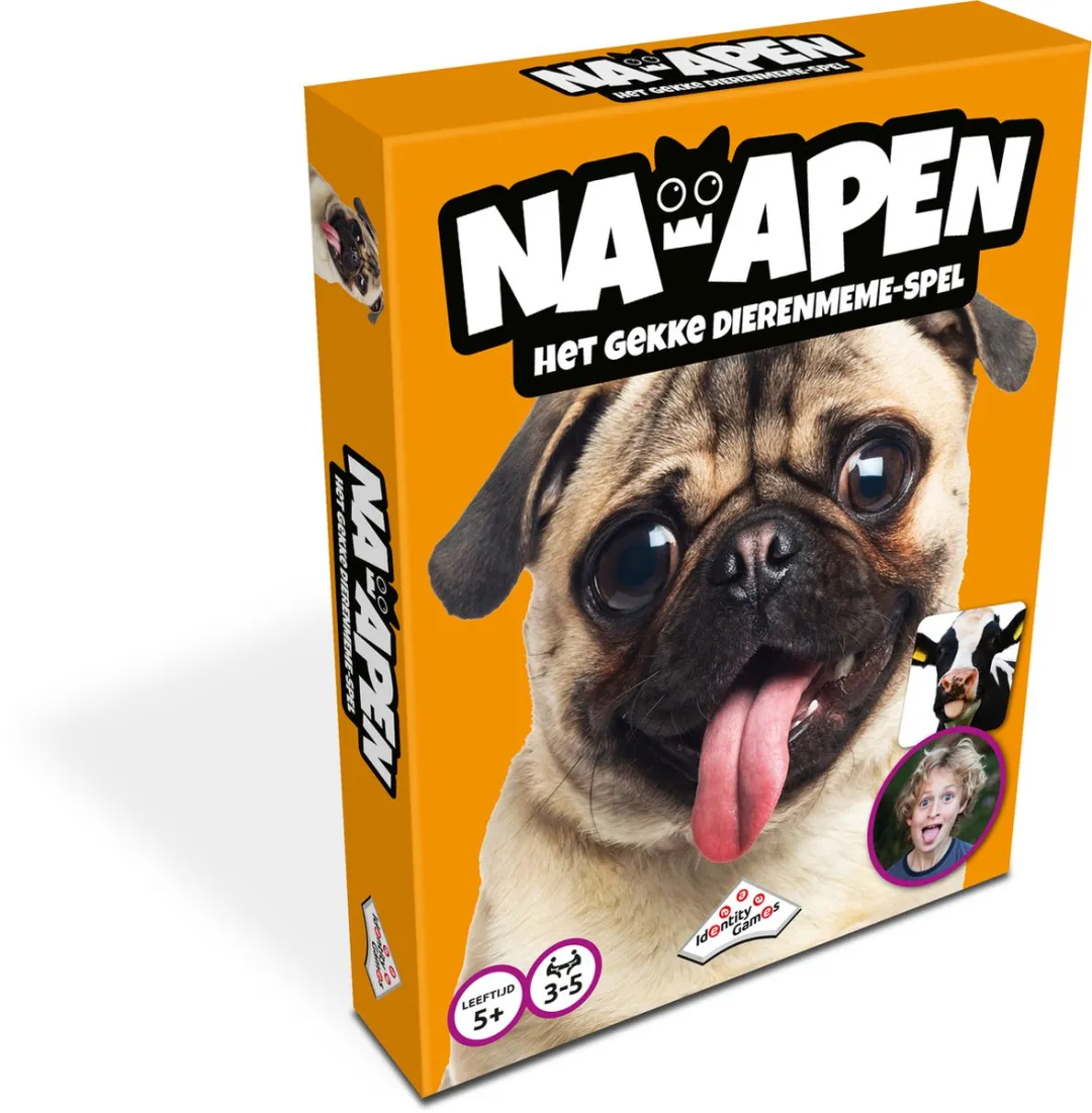 Identity Games Na-Apen Gekke Dieren Meme Spel