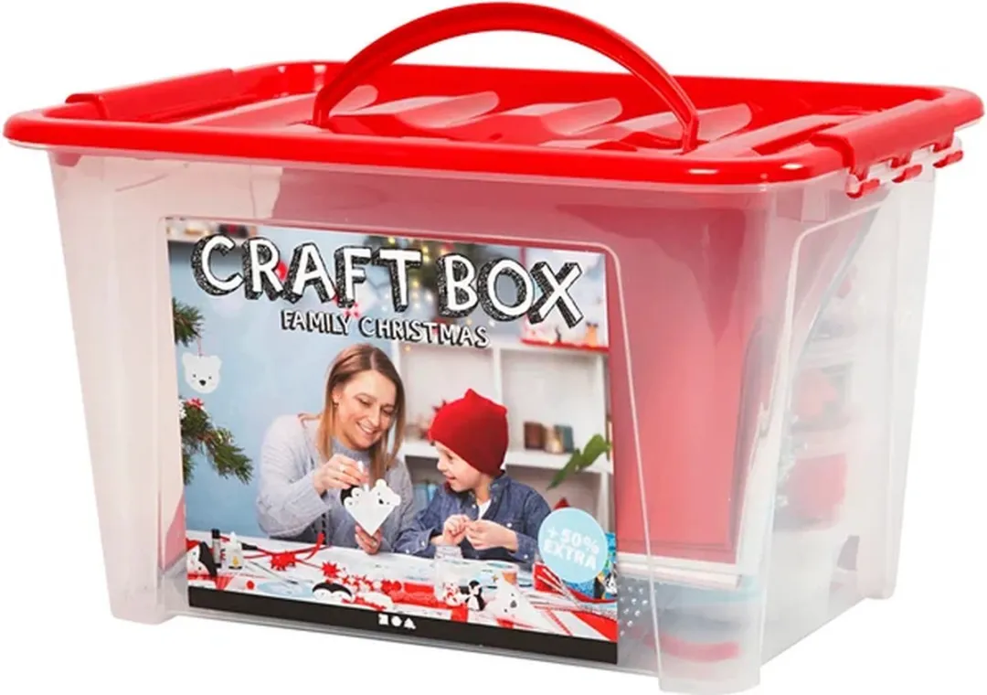 Creativ Company Hobbybox Kerst met de Familie - Multicolor