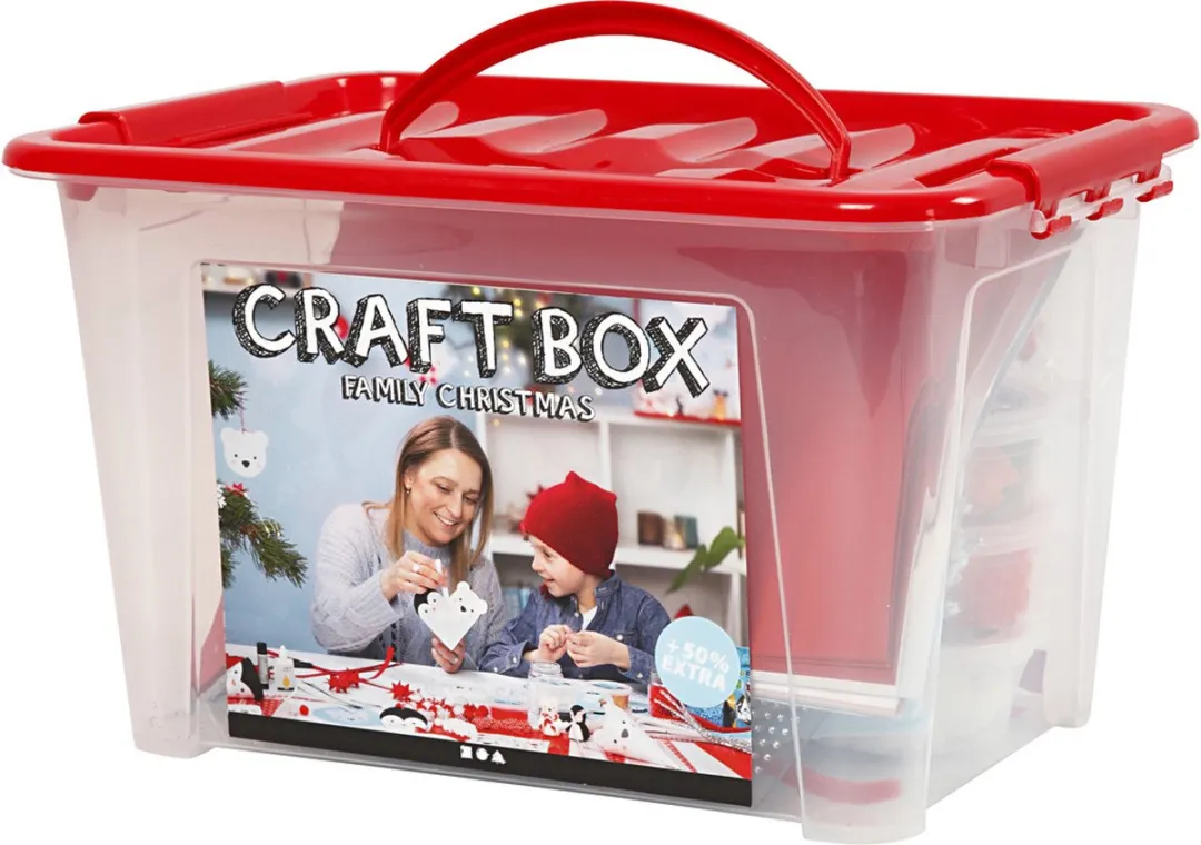 Creativ Company Hobbybox Kerst met de Familie - Multicolor