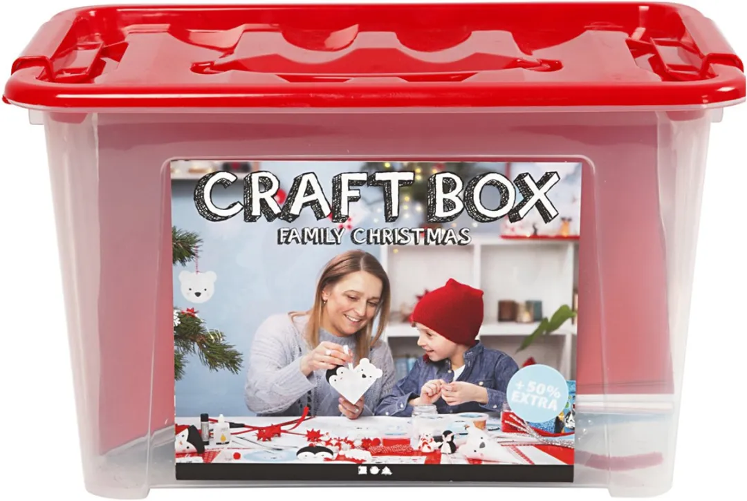 Creativ Company Hobbybox Kerst met de Familie - Multicolor