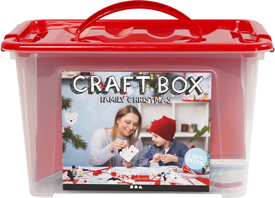 Creativ Company Hobbybox Kerst met de Familie - Multicolor