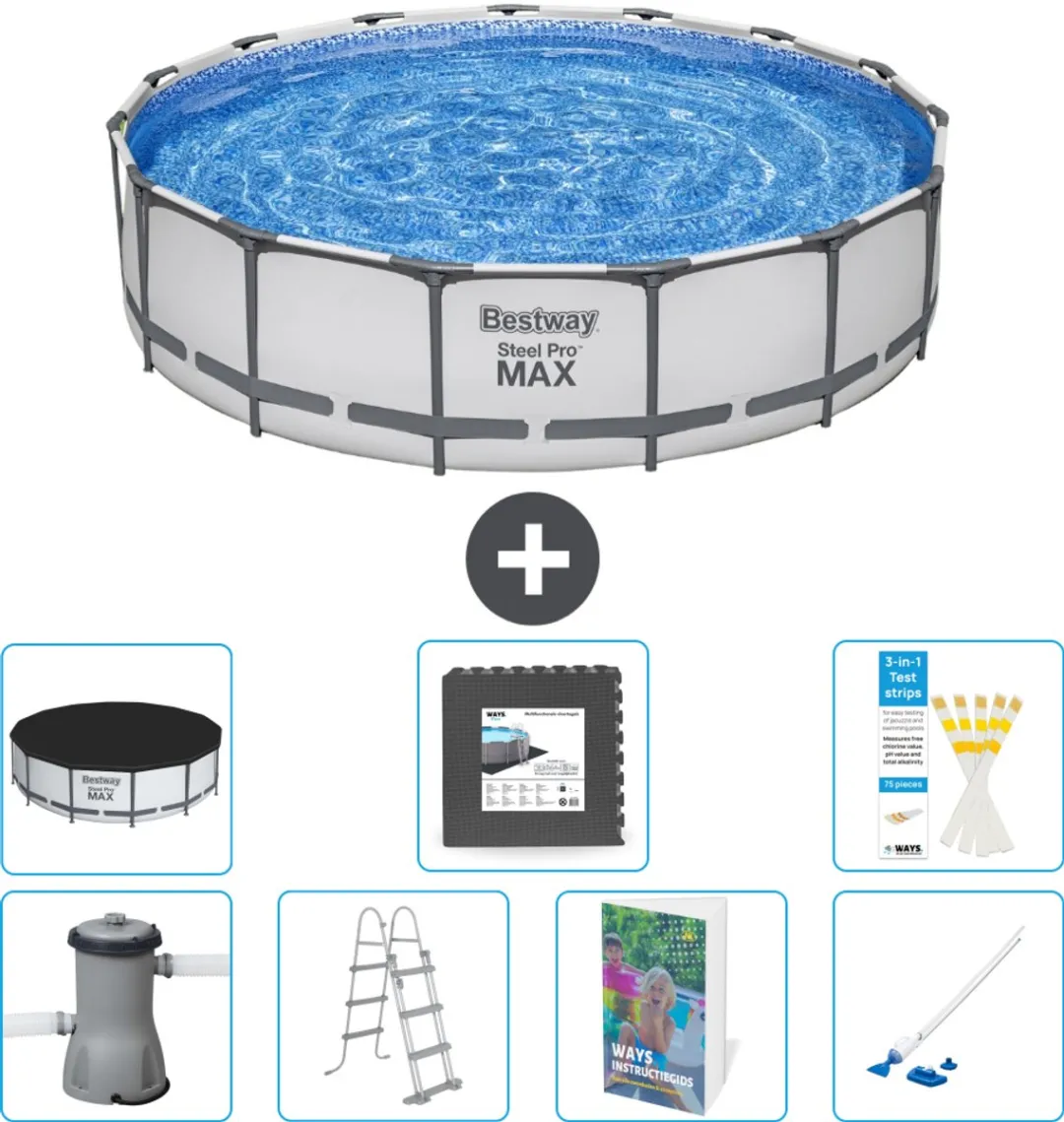Bestway Steel Pro MAX Zwembad 457x107cm