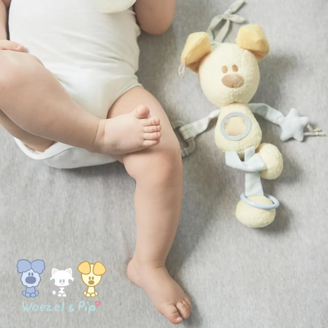 Bon Ton Toys Woezel & Pip Pip Activiteit Knuffel 27cm - Geel