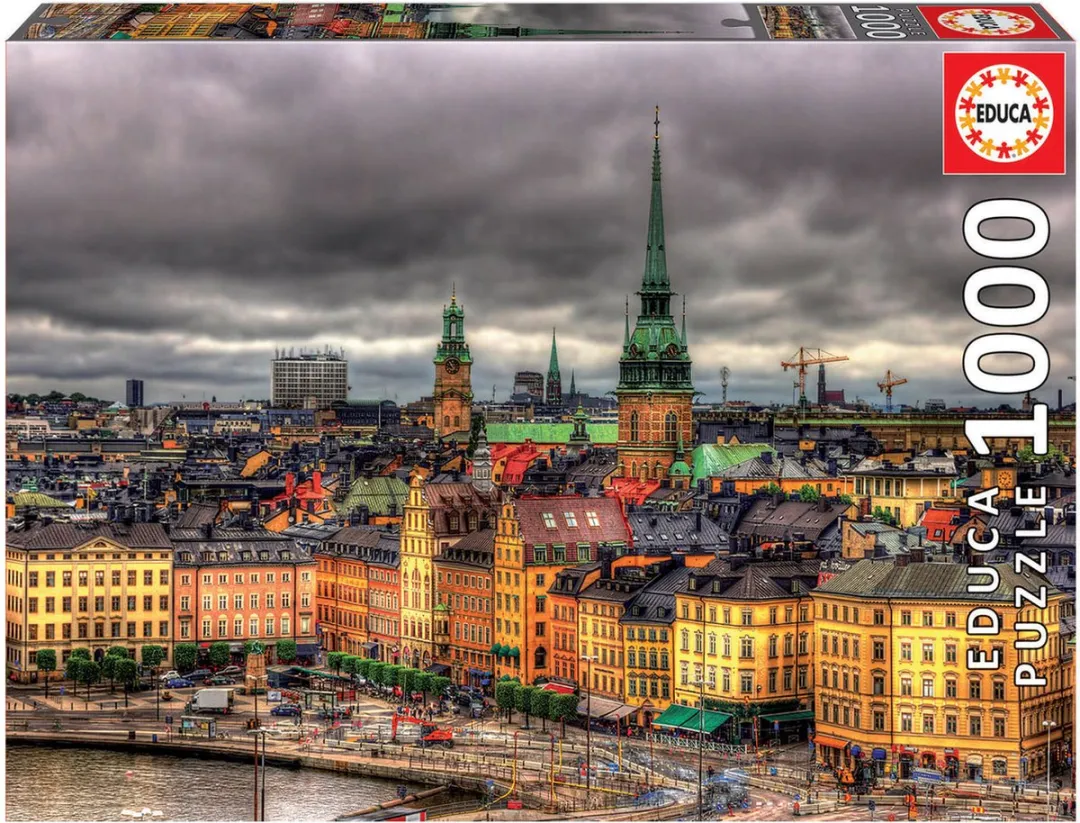 Educa Zicht op Stockholm Legpuzzel 1000 Stuks