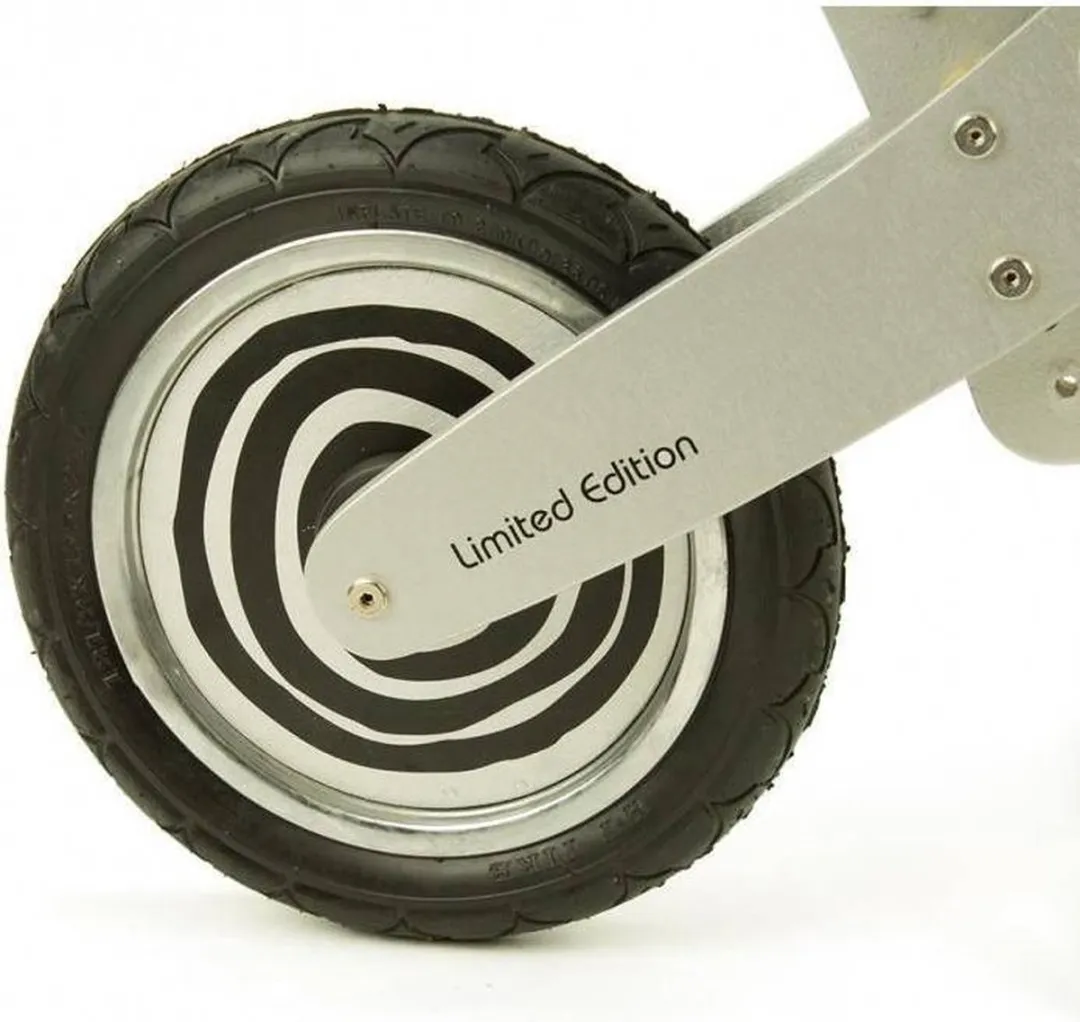 Simply Houten Loopfiets Classic - Zilver