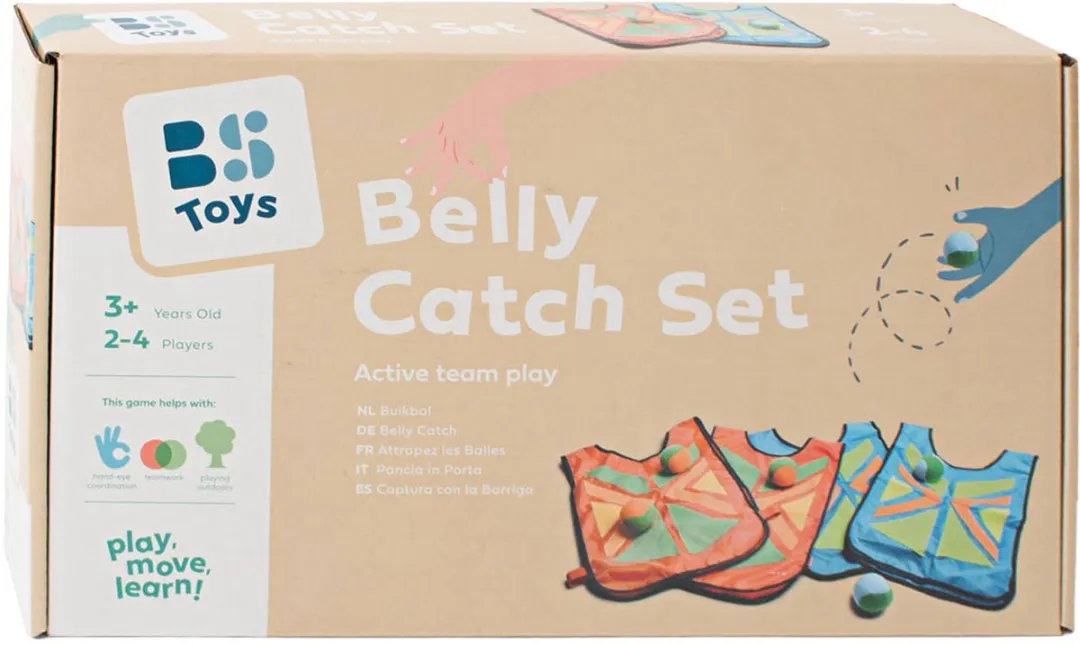 BS Toys Belly Catch Ballen Gooispel Set - 2-4 Spelers