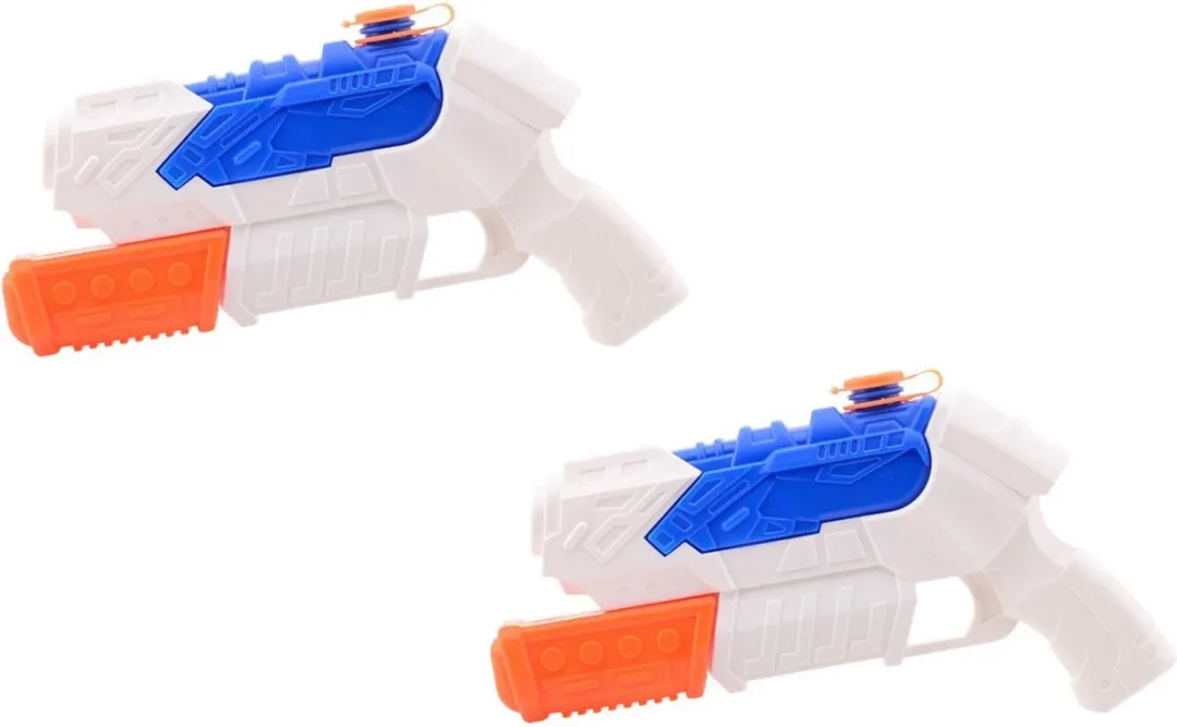 Johntoy Waterpistool 27cm - Wit/Blauw - MPN 407-00986
