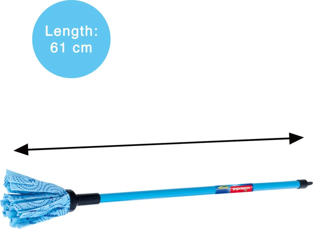 Klein Toys Vileda Speelgoed Dweilset - 2-delig - Blauw