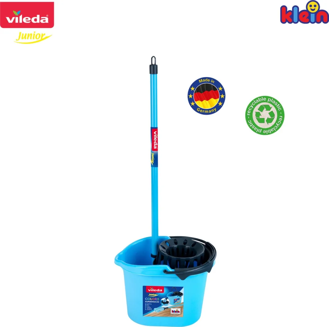 Klein Toys Vileda Speelgoed Dweilset - 2-delig - Blauw