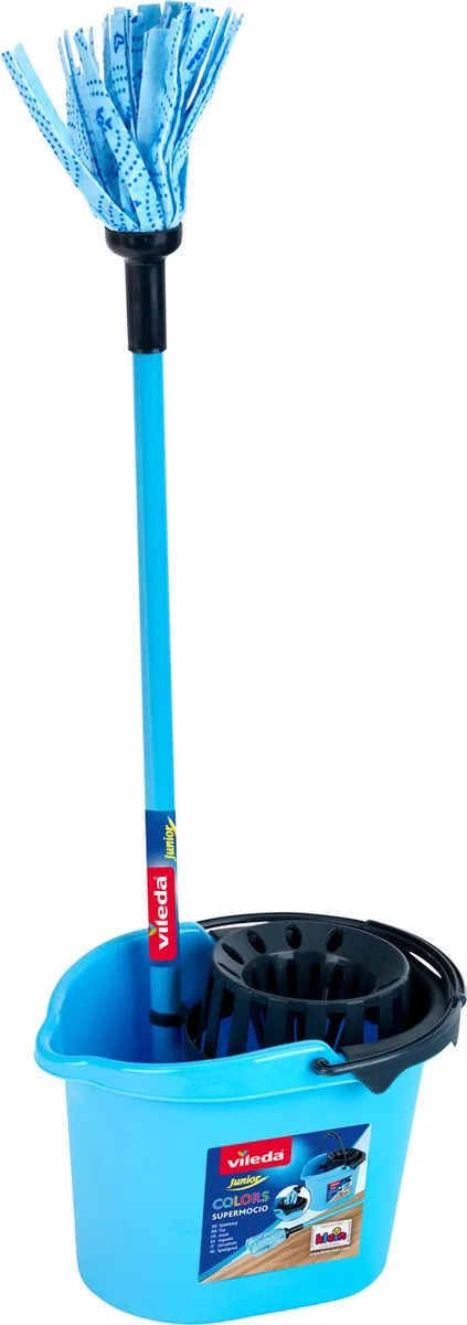 Klein Toys Vileda Speelgoed Dweilset - 2-delig - Blauw