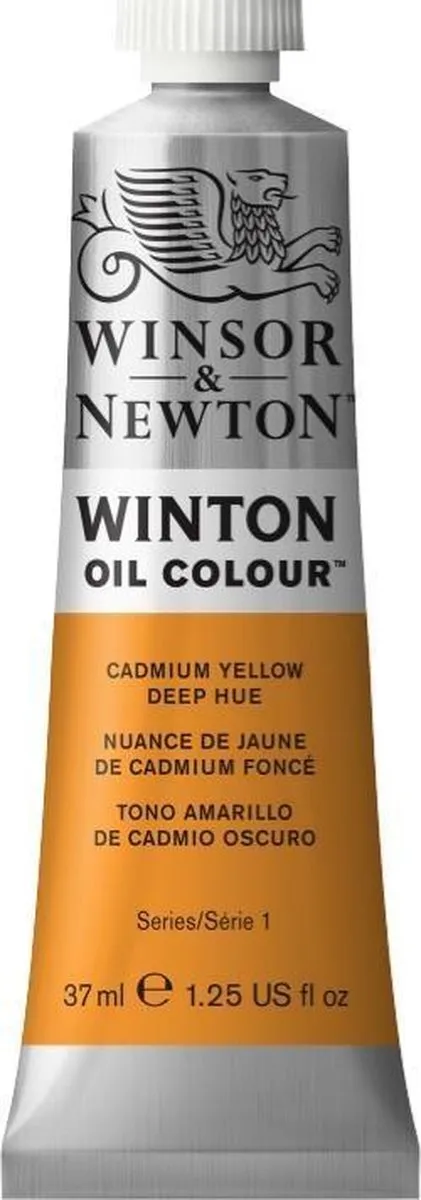 Winsor & Newton Winton Olieverf Cadmium Yellow Deep 37ml