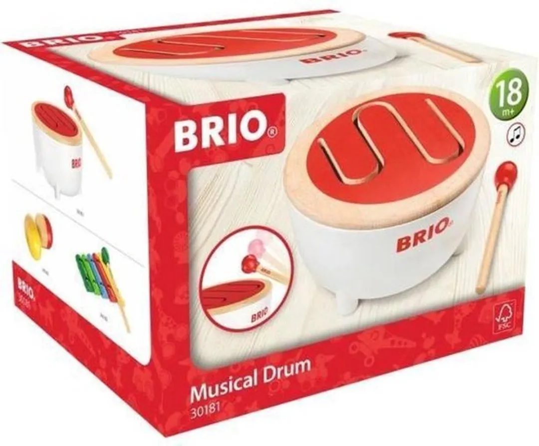 BRIO Trommel 30181 - Multikleur