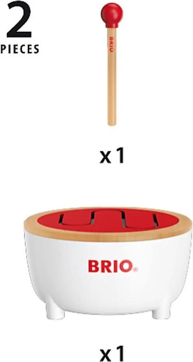 BRIO Trommel 30181 - Multikleur