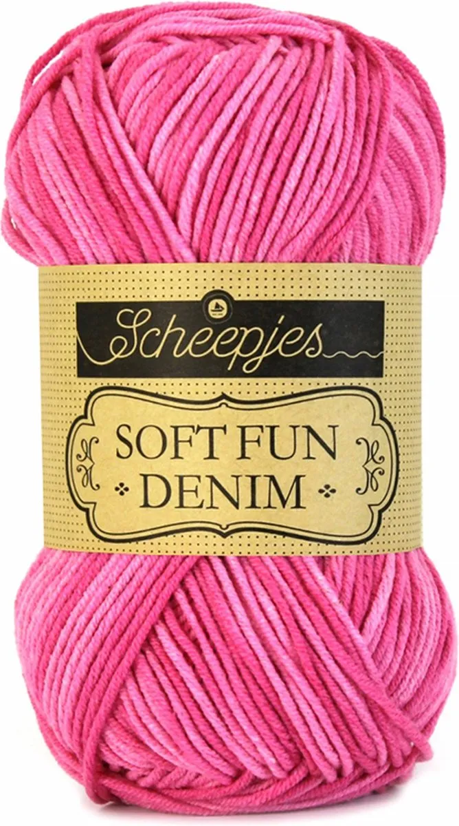 Scheepjes Softfun Denim 503 Roze