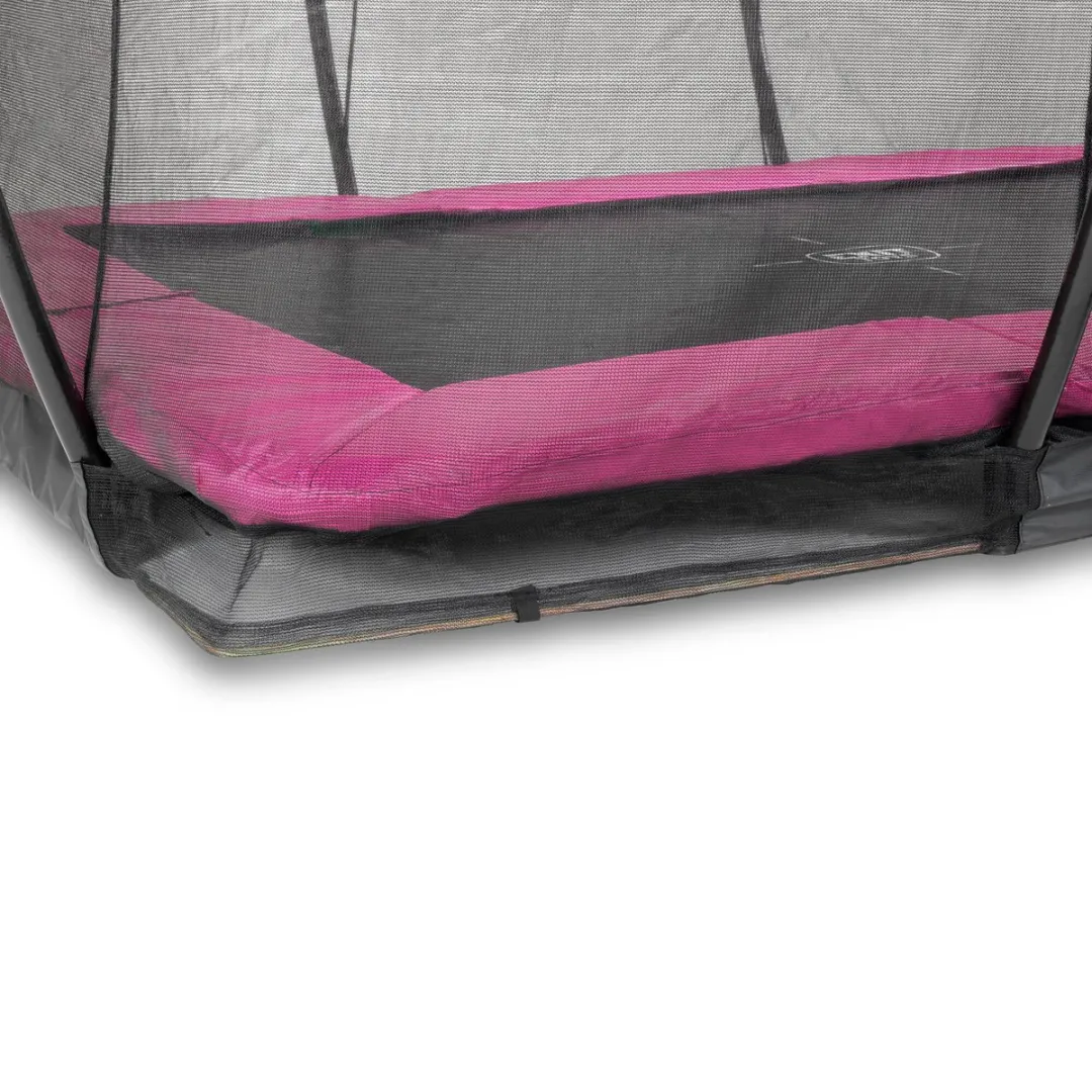 EXIT Silhouette Inground Trampoline 366cm - Roze