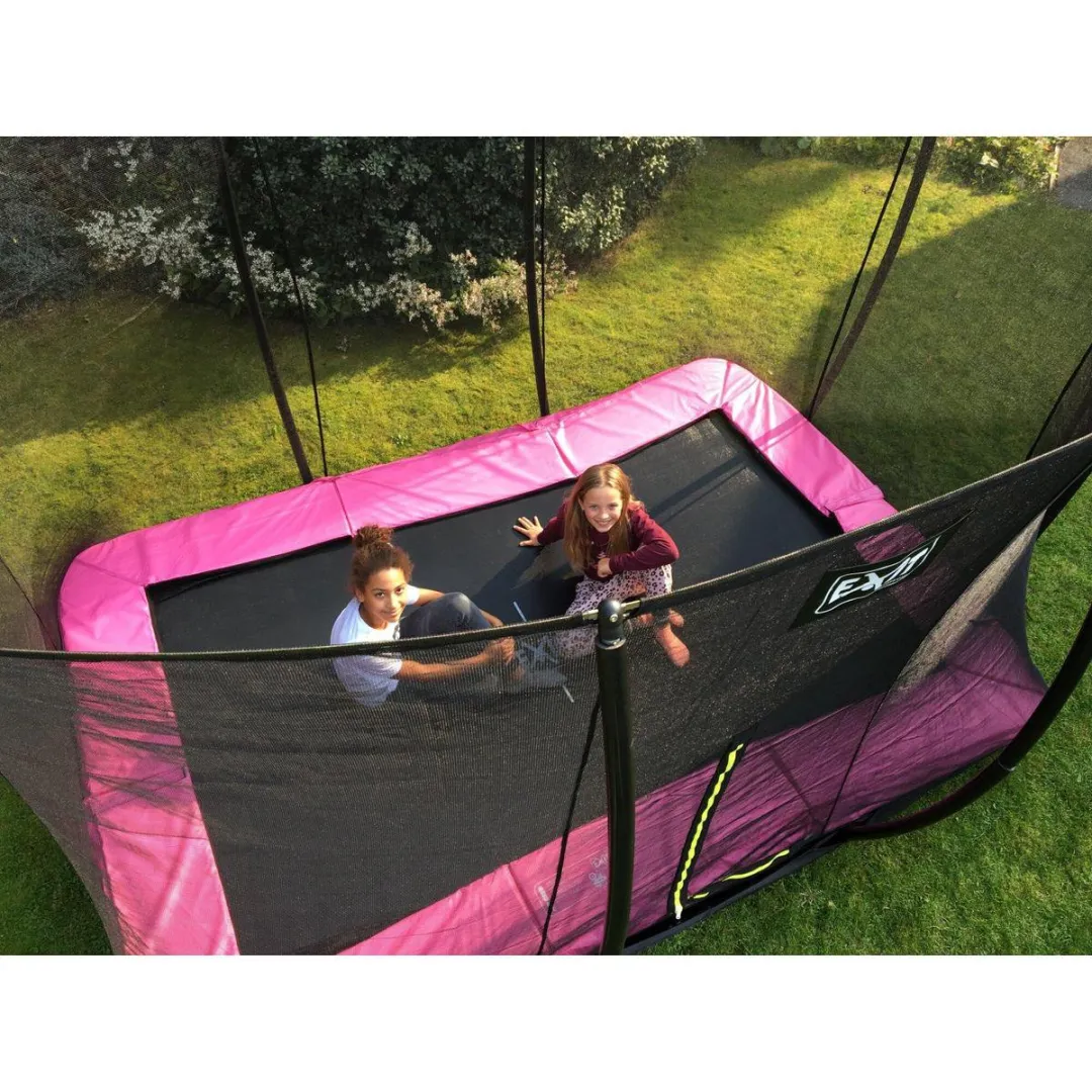 EXIT Silhouette Inground Trampoline 366cm - Roze