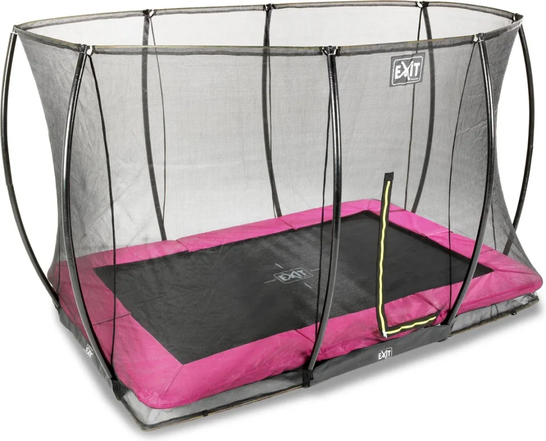 EXIT Silhouette Inground Trampoline 366cm - Roze